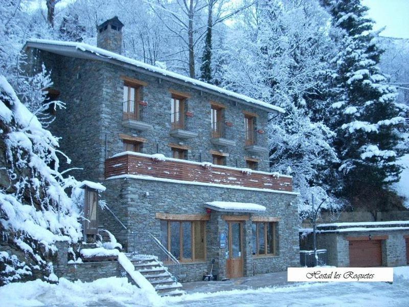 Hostal Les Roquetes เกราลบ์ส ภายนอก รูปภาพ