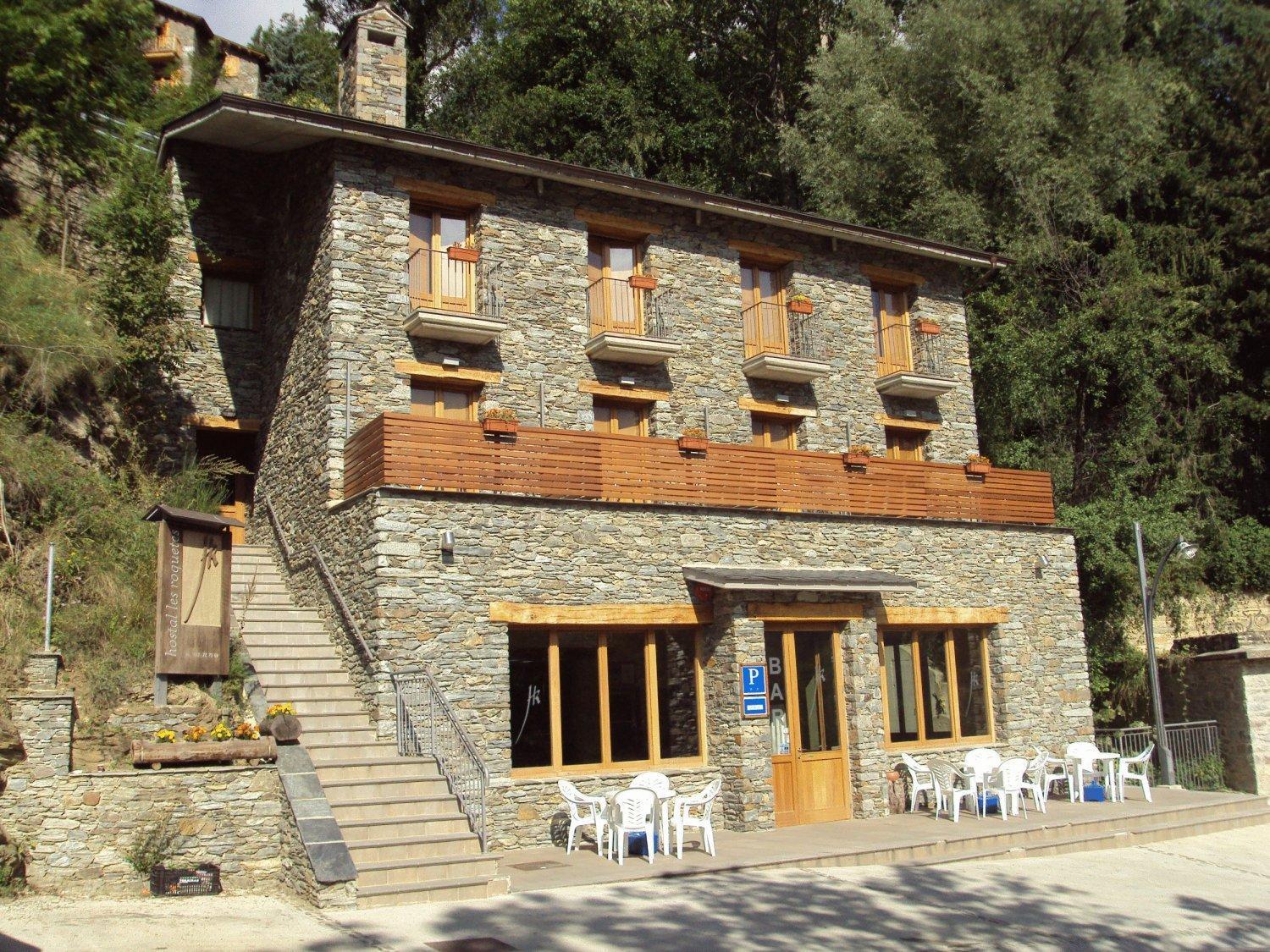 Hostal Les Roquetes เกราลบ์ส ภายนอก รูปภาพ